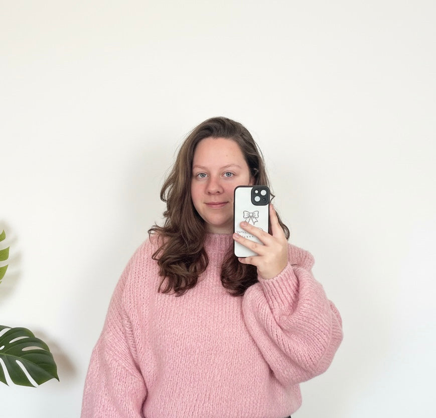 Marie sweater Baby roze