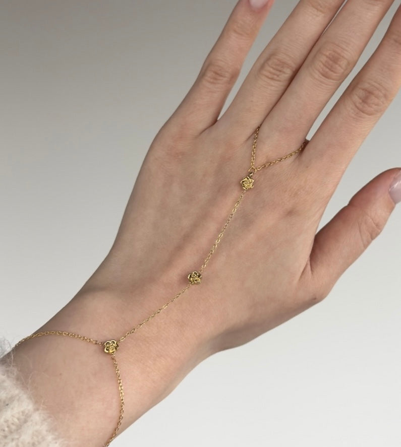 Rosés hand chain