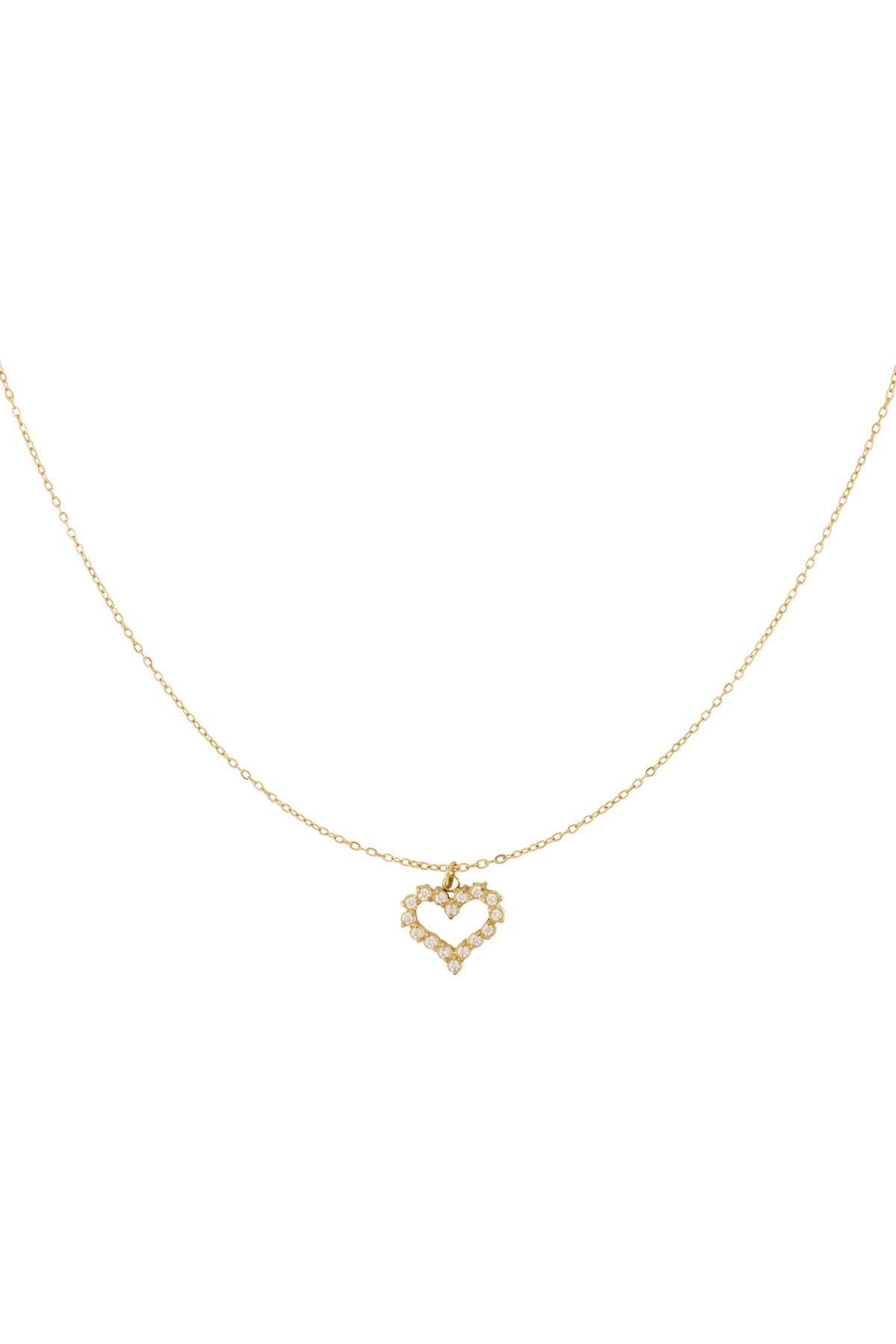 Minimalistische Gouden Ketting Hart | Jewellery by Marie