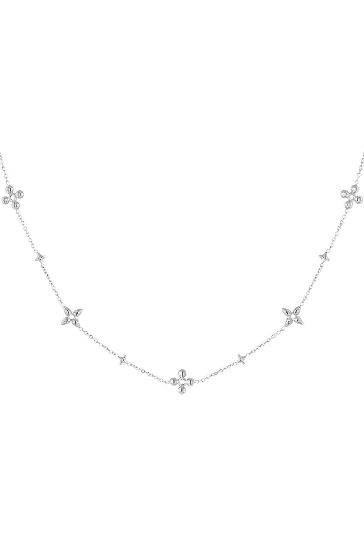 Minimalistische Gouden Ketting Flower | Jewellery by Marie