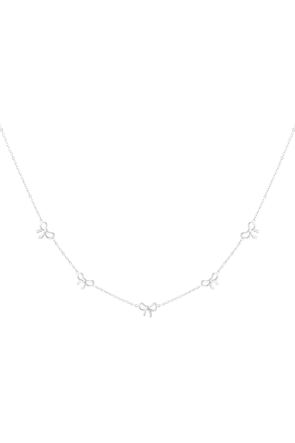 Minimalistische Gouden Ketting Strik | Jewellery by Marie