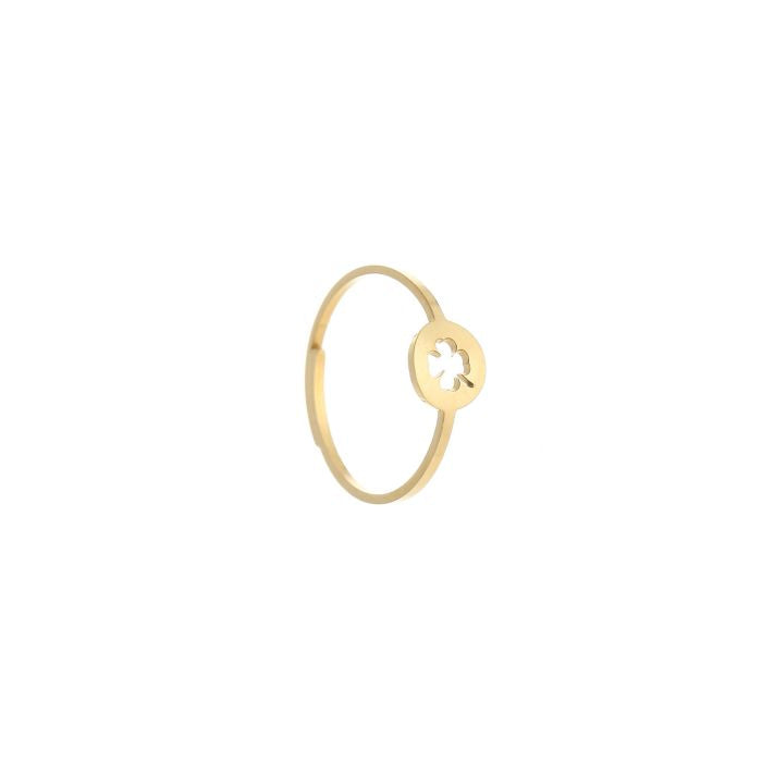 Klaver ring Goud