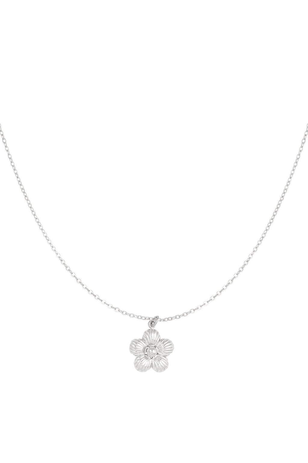 Minimalistische Gouden Ketting Flower | Jewellery by Marie