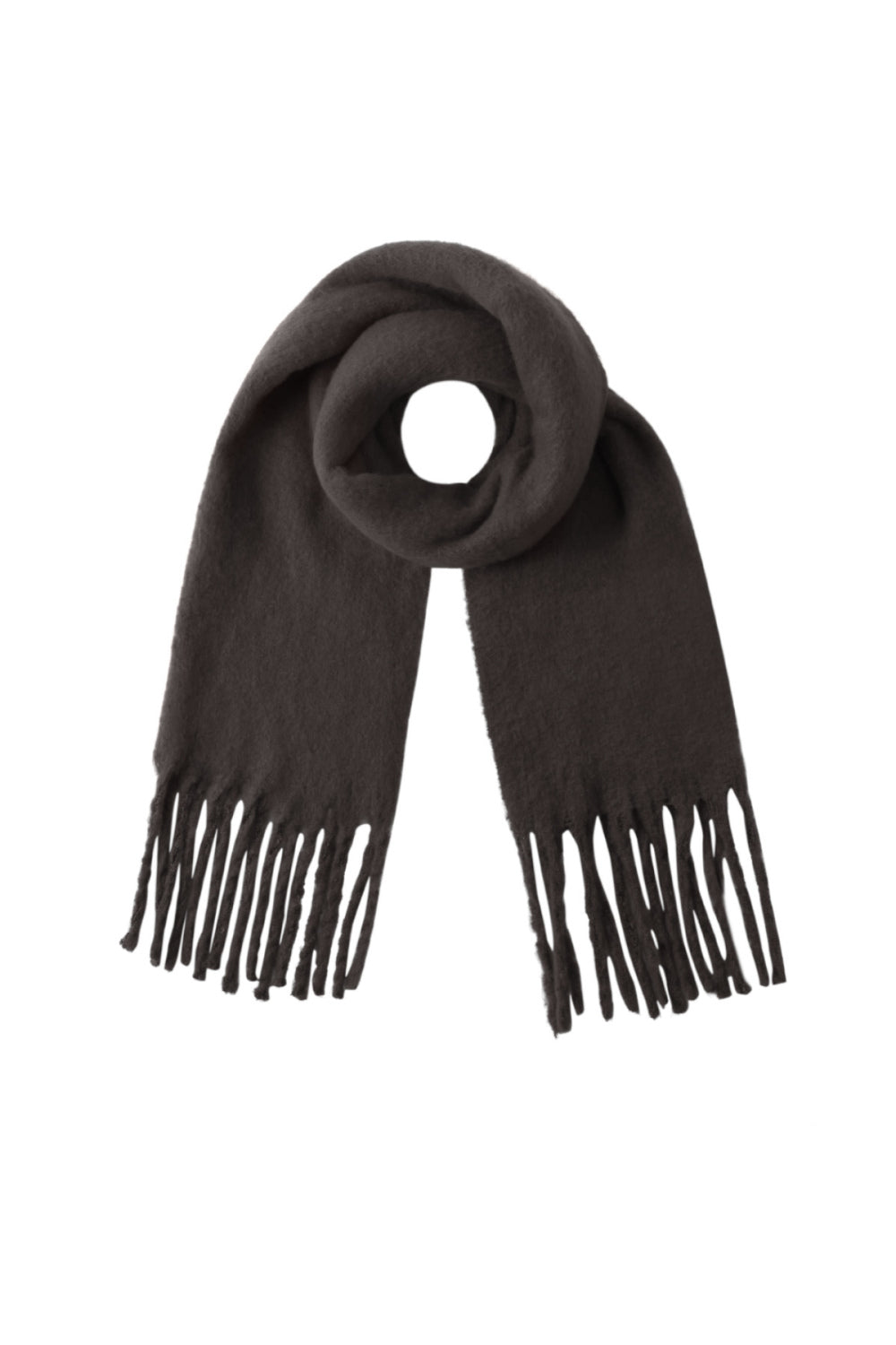 Wintersjaal Donker Bruin