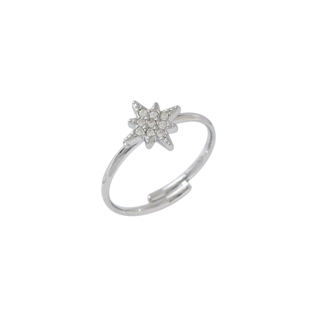 Jewellery by Marie Minimalistische ring- Starz Goud/Zilver