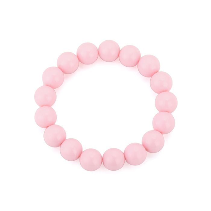 Marive bubbel armband baby roze bubbel armband met elastiek