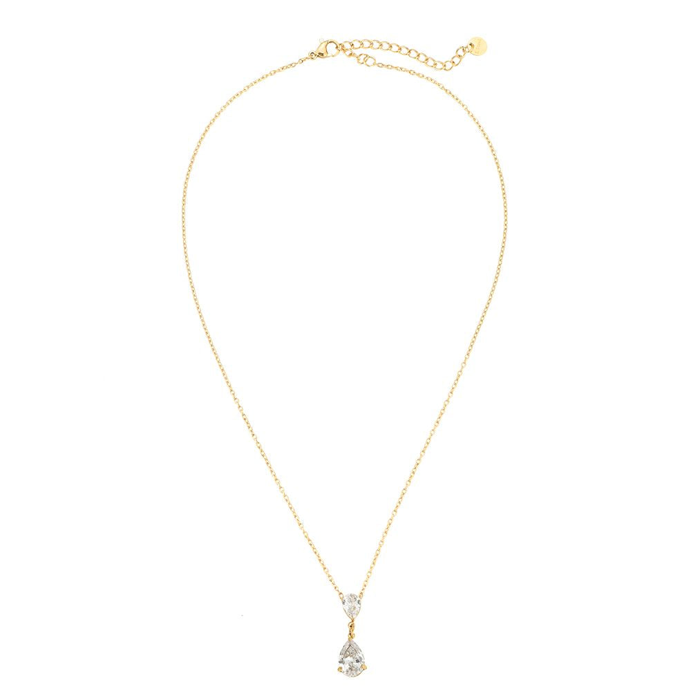 Minimalistische ketting diamant| Jewellery by Marie druppel diamant