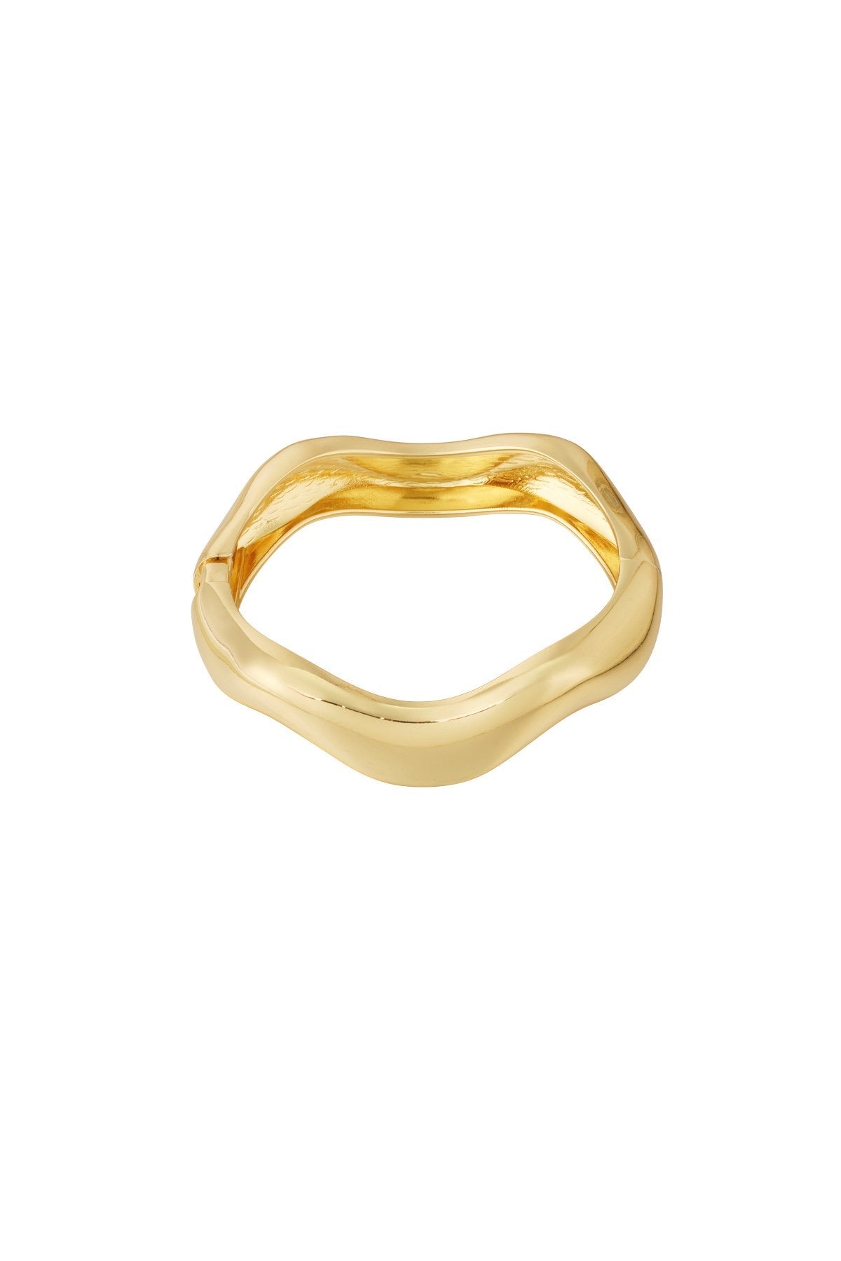 Statement Gouden Bangle Waves | Jewellery by Marie Gouden statement bangle