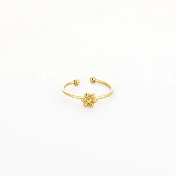 Basic bloemen ring