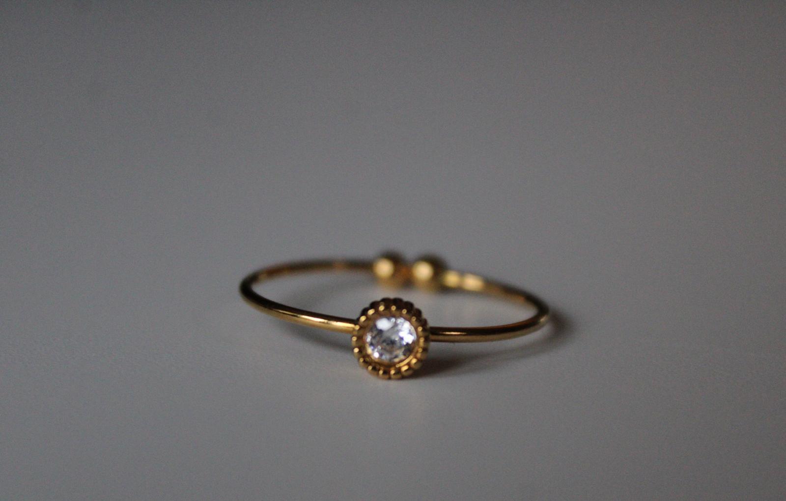 Ronde diamant ring