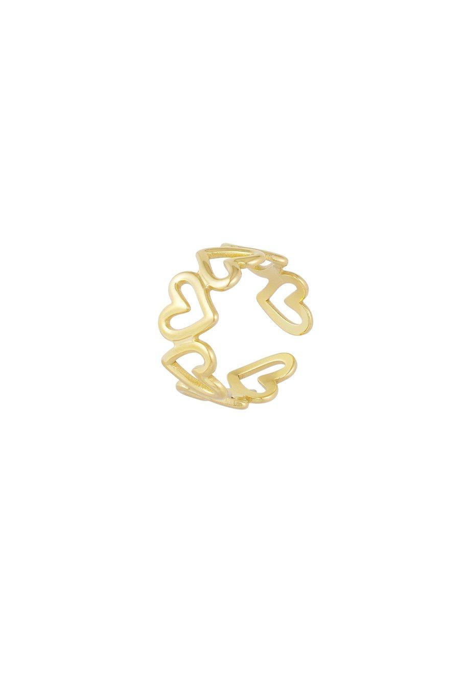 Twisted love ring