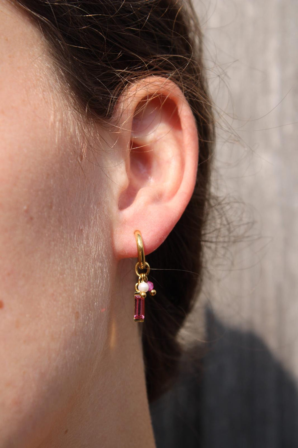 Minimalistische Gouden Oorbellen Ocean Spark | Jewellery by Marie