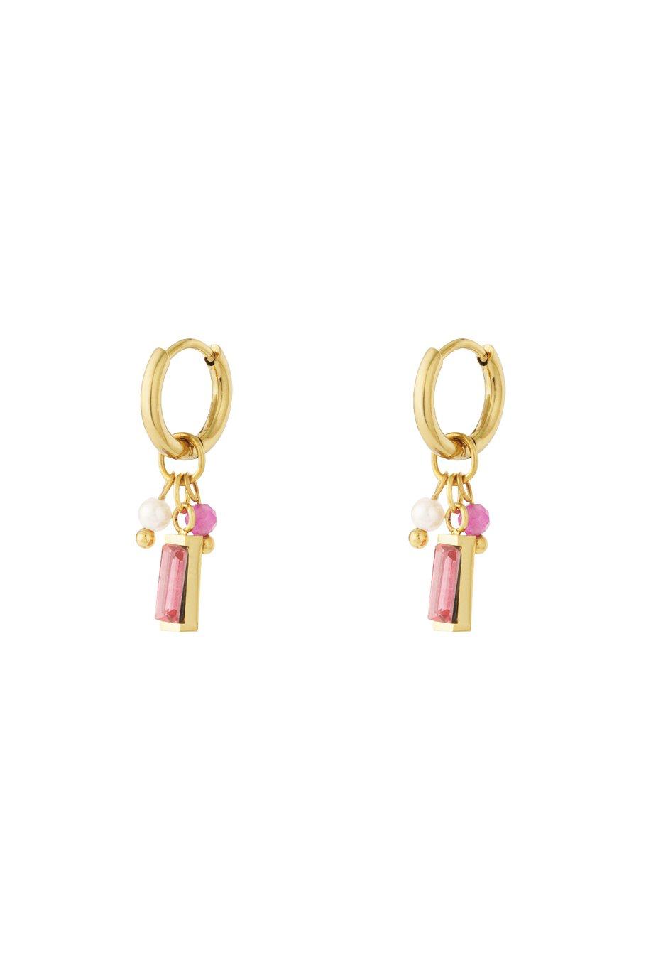 Minimalistische Gouden Oorbellen Ocean Spark | Jewellery by Marie