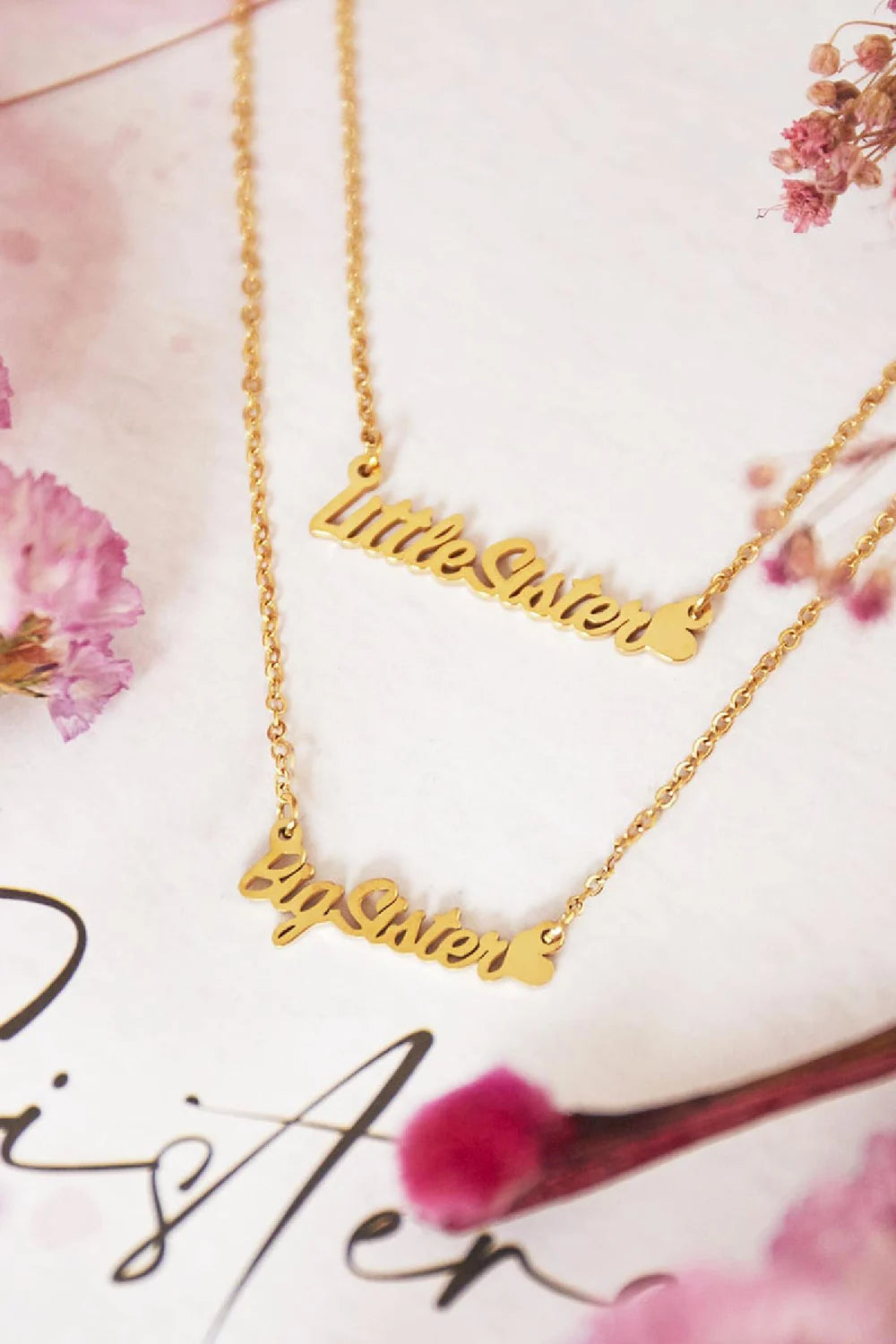 Minimalistische Gouden Ketting Zussen | Jewellery by Marie